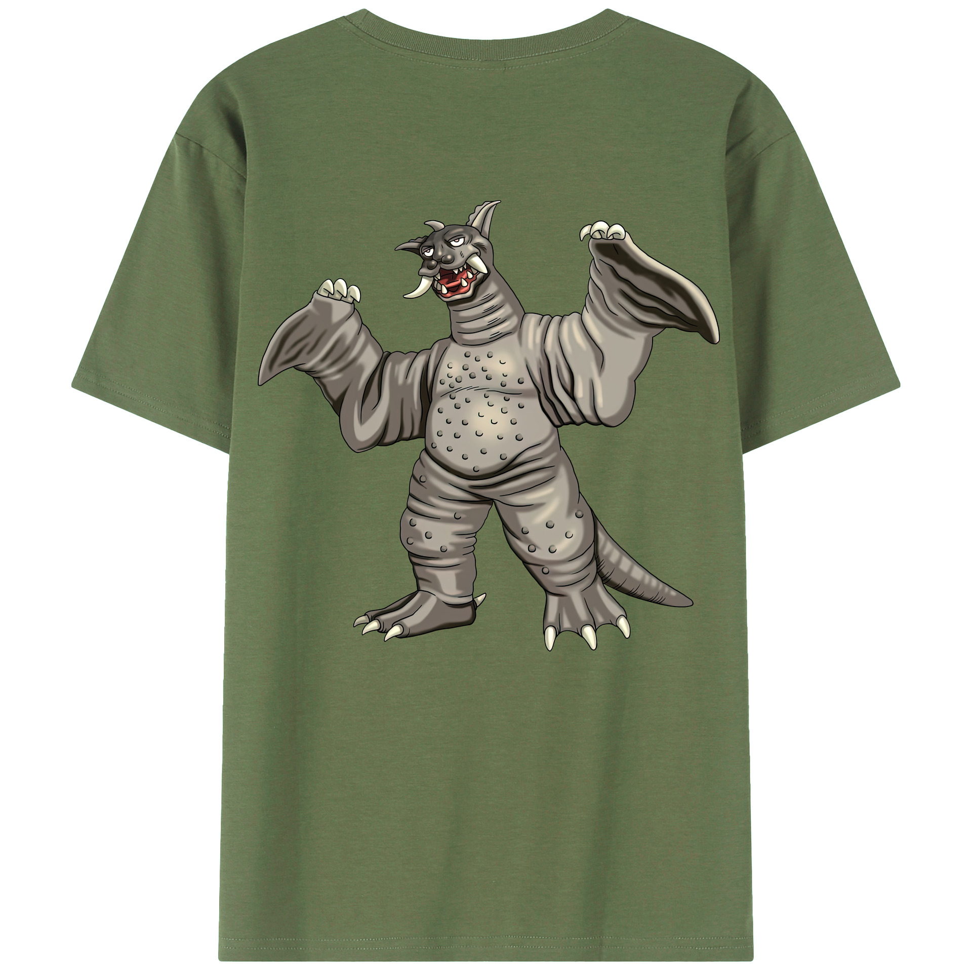 （画像用） ウルトラマン Ultraman 綿100％ メンズ半袖Tシャツ（バックプリント） 通気性